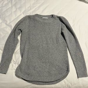 Pink Clover Grey Sweater